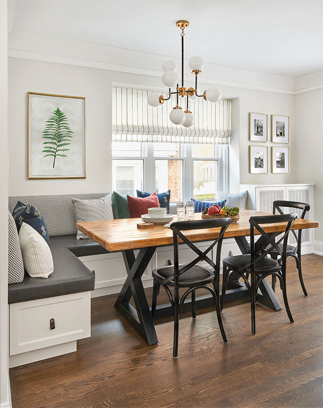 Designer Dining Room - Breakfast Nook